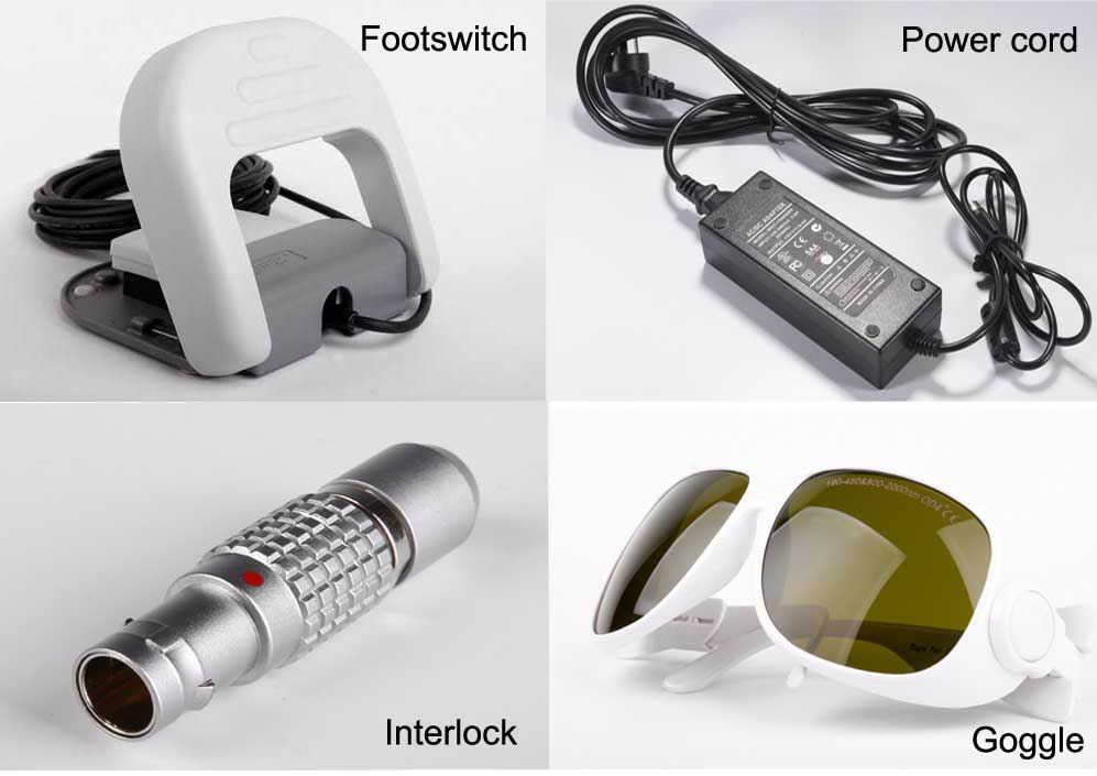 spare parts of laser 