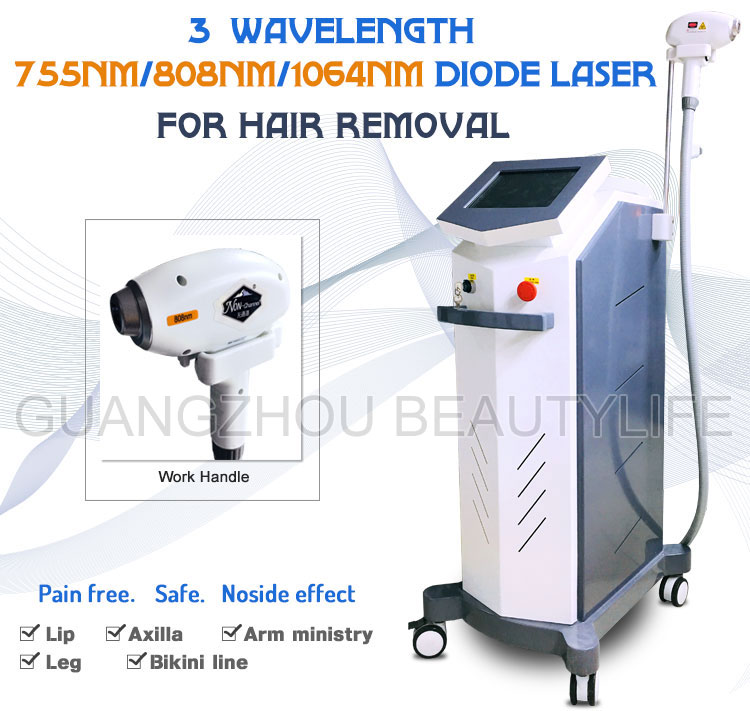 3 wavelength diode laser