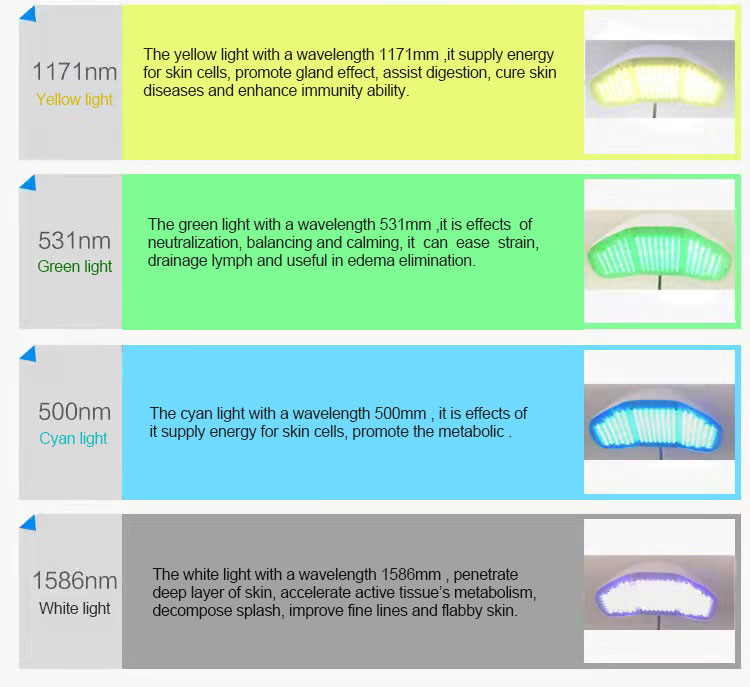 pdt led beauty machine 