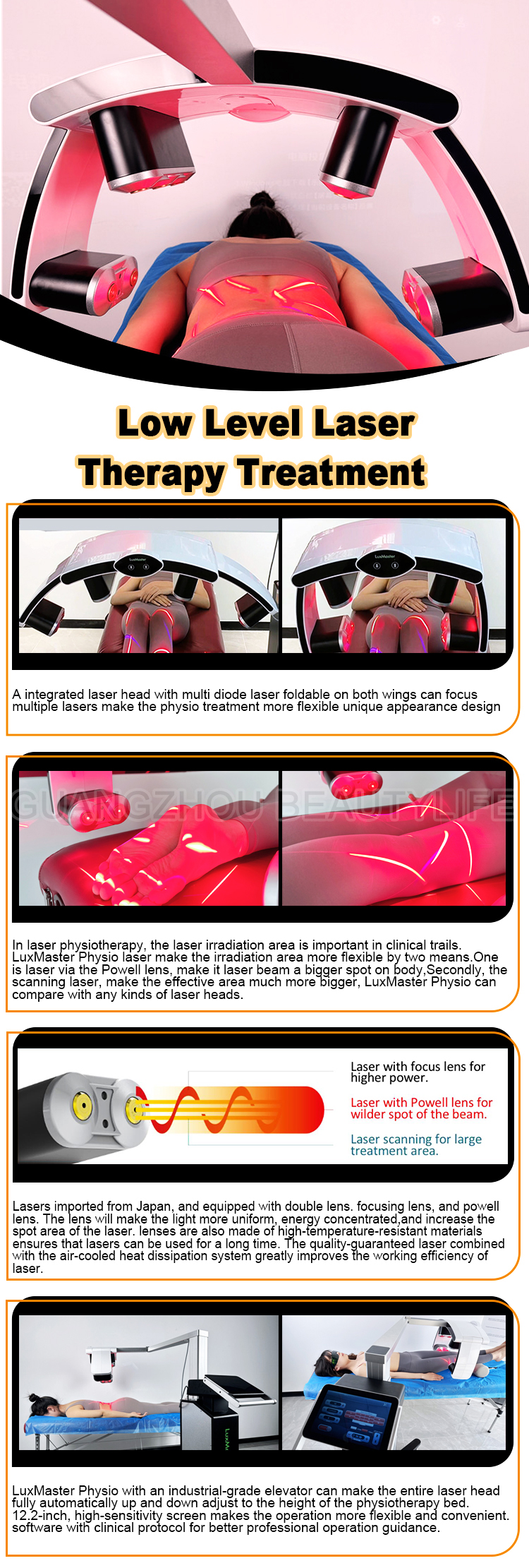 luxmaster physio therapy