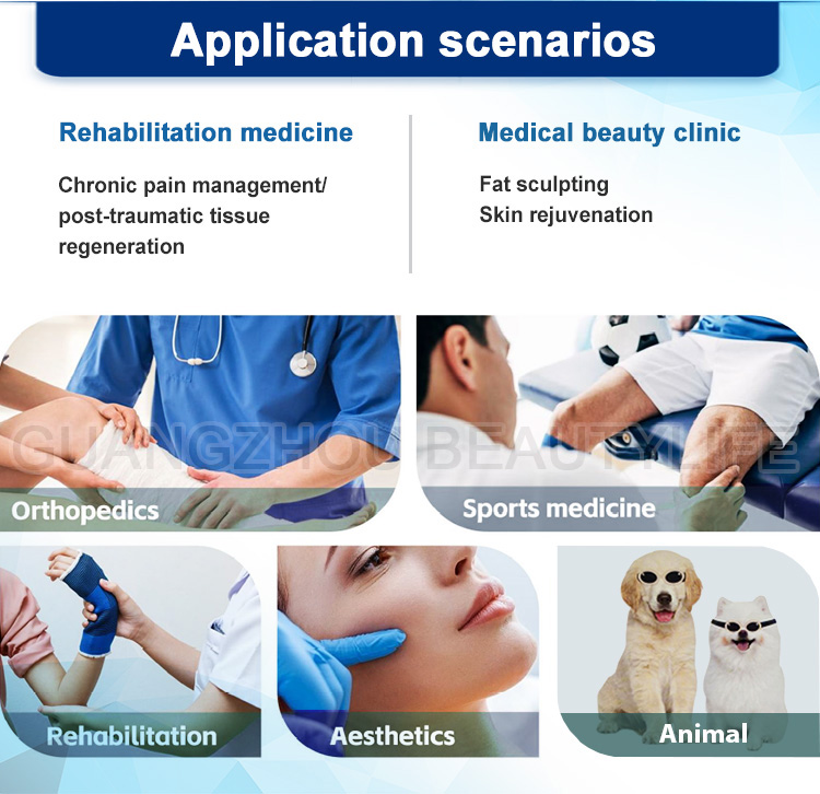 laser therapy physiotherapy device