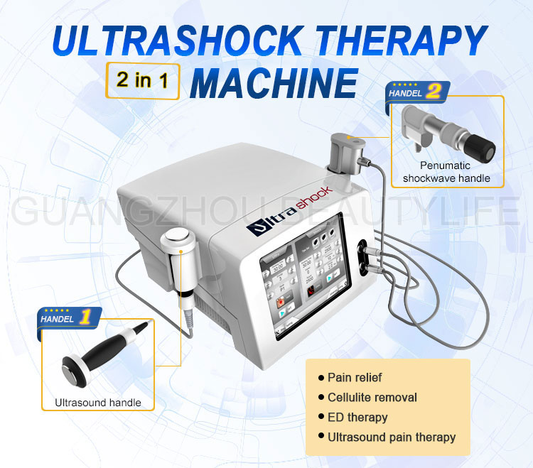 China manufacturer supplier ultrashock wave therapy machine 