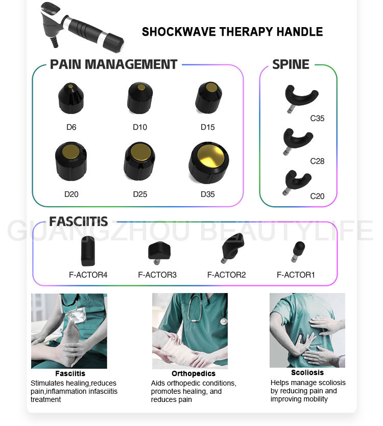 1064nm laser shockwave therapy machine
