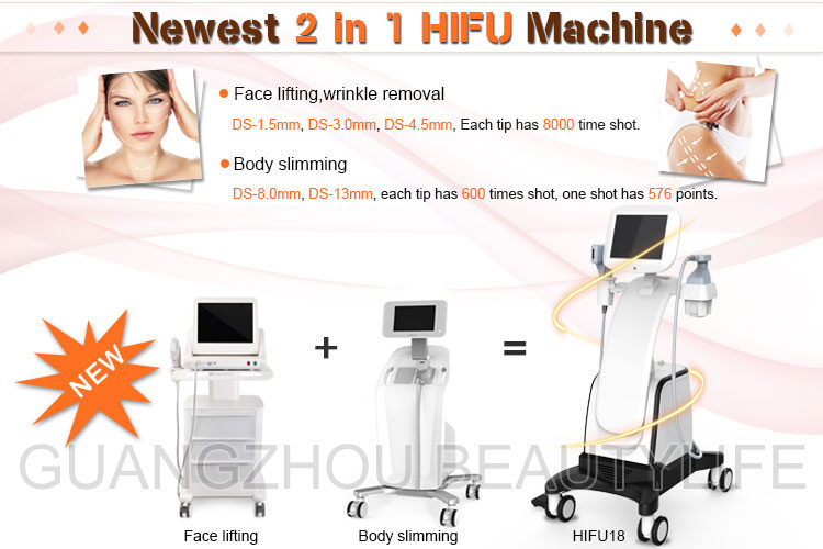 2 in 1 hifu machine